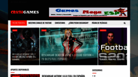 What Crashgamesmega.com website looked like in 2021 (3 years ago)