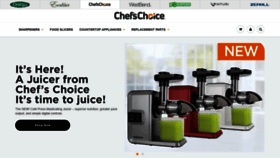 What Chefschoice.com website looked like in 2021 (3 years ago)