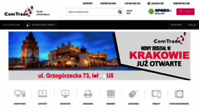 What Comtrade.pl website looked like in 2021 (3 years ago)