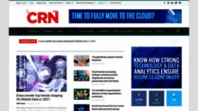 What Crn.in website looked like in 2021 (3 years ago)