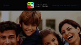 What Castlehillsfamilydental.com website looked like in 2021 (3 years ago)