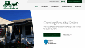 What Canandaiguadentistry.com website looked like in 2021 (5 years ago)