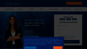 What Clinicabaviera.com website looked like in 2021 (3 years ago)
