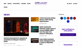 What Cpp-luxury.com website looked like in 2021 (3 years ago)