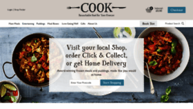 What Cookfood.net website looked like in 2021 (5 years ago)
