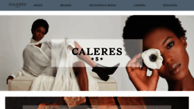What Caleres.com website looked like in 2021 (3 years ago)