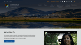 What Cec.org website looked like in 2021 (4 years ago)