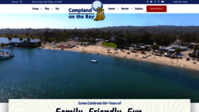 What Campland.com website looked like in 2021 (3 years ago)