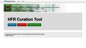 What Curation.ucchosting.co.tz website looked like in 2021 (3 years ago)