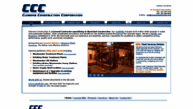 What Clemonsconstruction.com website looked like in 2021 (3 years ago)