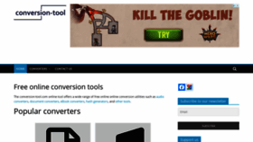 What Conversion-tool.com website looked like in 2021 (3 years ago)