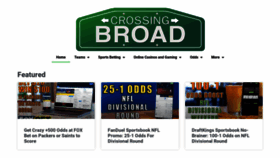 What Crossingbroad.com website looked like in 2021 (3 years ago)