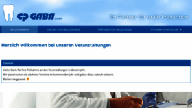 What Cpgaba-events.com website looked like in 2021 (4 years ago)