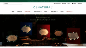 What Conaturalintl.com website looked like in 2021 (3 years ago)
