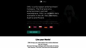 What Chili.com website looked like in 2021 (3 years ago)