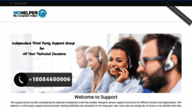 What Callsupportgroup.com website looked like in 2021 (3 years ago)