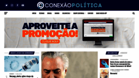 What Conexaopolitica.com.br website looked like in 2021 (3 years ago)