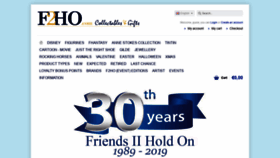 What Collectables-f2ho.com website looked like in 2021 (3 years ago)