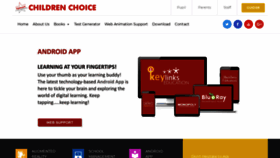 What Childrenchoice.in website looked like in 2021 (3 years ago)