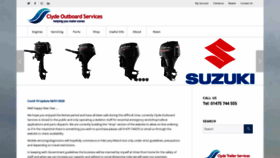 What Clyde-outboard-services.co.uk website looked like in 2021 (5 years ago)