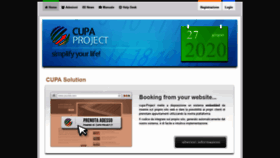 What Cupa-project.it website looked like in 2021 (3 years ago)