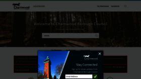 What Charnwood.gov.uk website looked like in 2021 (3 years ago)