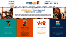 What Cyberwise.org website looked like in 2021 (3 years ago)