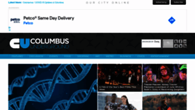 What Columbusunderground.com website looked like in 2021 (3 years ago)
