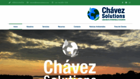 What Chavezsolutions.com website looked like in 2021 (3 years ago)