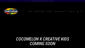 What Creativekids.com website looked like in 2021 (3 years ago)