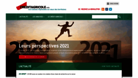 What Creditagricole.info website looked like in 2021 (3 years ago)