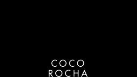 What Coco-rocha.com website looked like in 2021 (3 years ago)