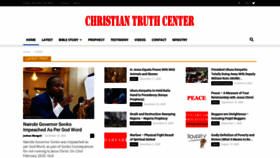 What Christiantruthcenter.com website looked like in 2021 (3 years ago)