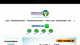 What Concentradoresdeoxigeno.com.mx website looked like in 2021 (3 years ago)