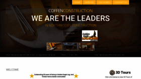 What Coffenconstruction.com website looked like in 2021 (3 years ago)