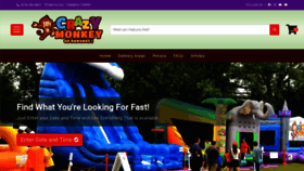 What Crazymonkeyerie.com website looked like in 2021 (3 years ago)