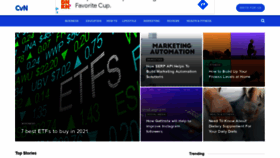 What Cognovision.com website looked like in 2021 (3 years ago)