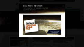 What Coface.fr website looked like in 2021 (3 years ago)