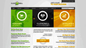 What Click2sell.eu website looked like in 2021 (3 years ago)