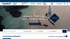 What Clubmed.fr website looked like in 2021 (3 years ago)