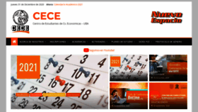 What Cece.org website looked like in 2021 (3 years ago)