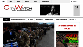 What Citywatchla.com website looked like in 2021 (3 years ago)