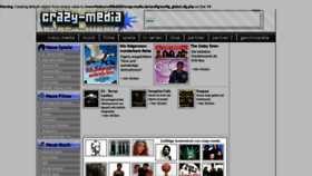 What Crazy-media.de website looked like in 2021 (3 years ago)