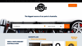 What Carpart.com.au website looked like in 2021 (3 years ago)