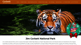 What Corbettnationalpark.in website looked like in 2021 (3 years ago)