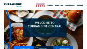 What Currambinecentral.com.au website looked like in 2021 (3 years ago)