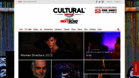 What Culturalweekly.com website looked like in 2021 (3 years ago)