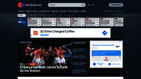 What Ceroacero.es website looked like in 2021 (3 years ago)