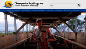 What Chesapeakebay.net website looked like in 2021 (3 years ago)