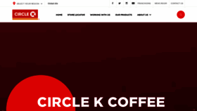 What Circlek.com website looked like in 2021 (3 years ago)